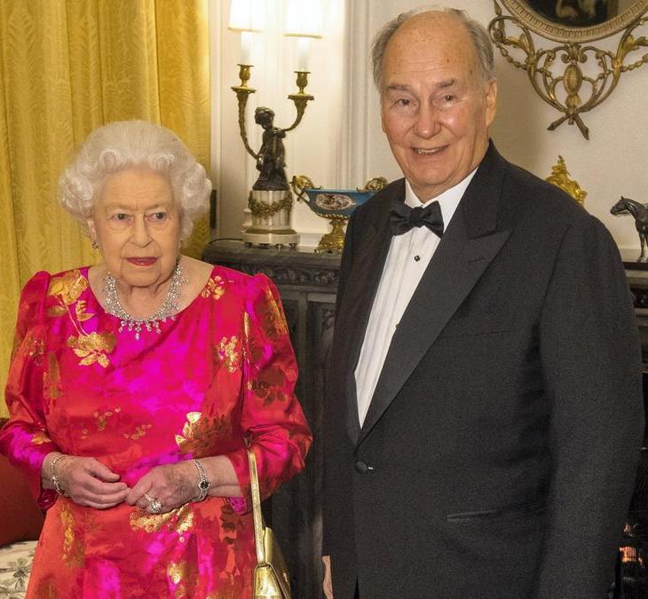 The Queen hosts dinner to mark Aga Khan’s diamond jubilee | The National UAE