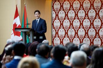 Prime Minister Trudeau delivers remarks for Navroz at the Ismaili Centre in Toronto