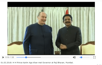 ‘World needs Aga Khan to convey the message of Islam’: Governor of Maharashtra