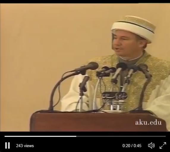 History: 1st Aga Khan University Convocation