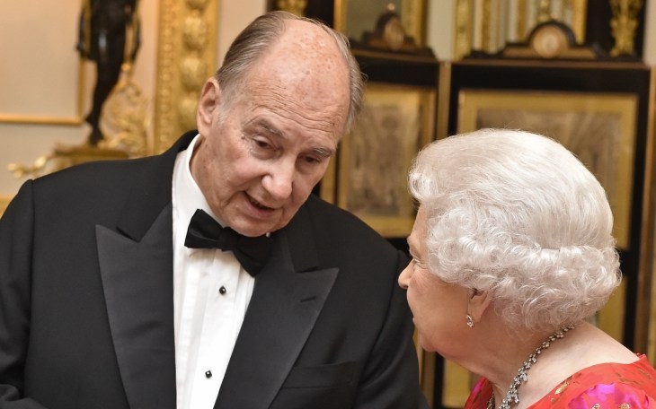 Her Majesty Queen Elizabeth II Celebrates Diamond Jubilee of His Highness the Aga Khan