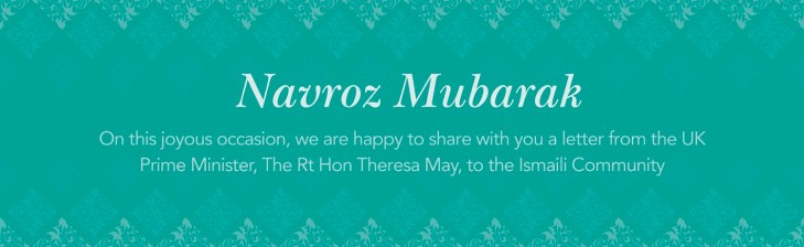 UK Prime Minister Theresa May Sends Novroz Greetings