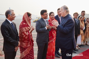Mawlana Hazar Imam departs India | the.Ismaili