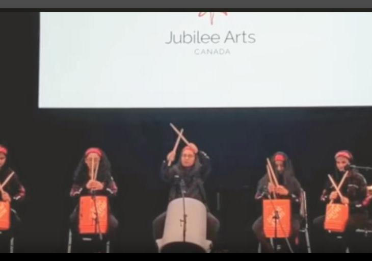 Jubilee Arts Canada: The Storm-Bucket Troop