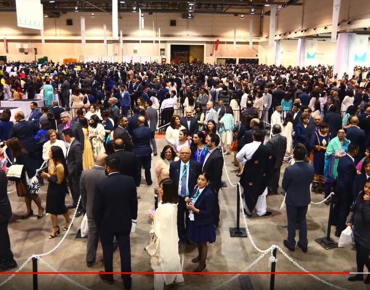 (Video) Thousands come out for Aga Khan's diamond jubilee