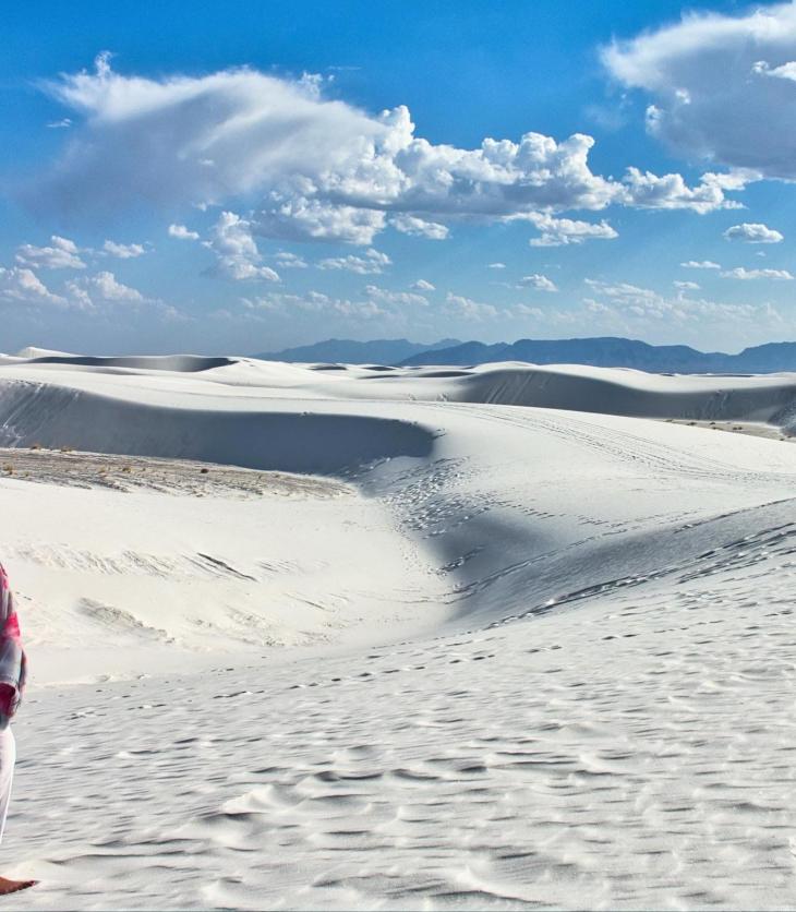 Ali Karim Travelog: Beautiful White Sands National Monument