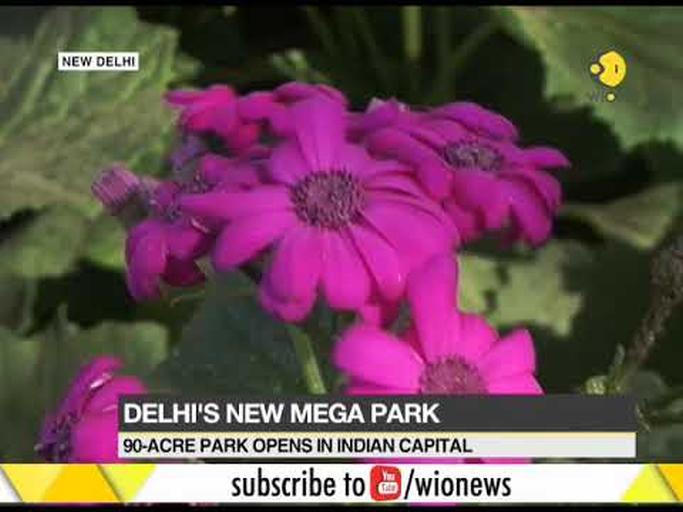 Watch "Delhi's new mega park; 90 acre park opens in Indian capital"