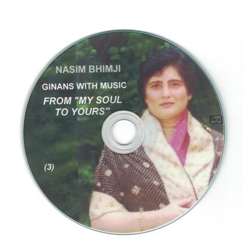 Nasim Bhimji: Ginans with Music - From My Soul To Yours | CD 3