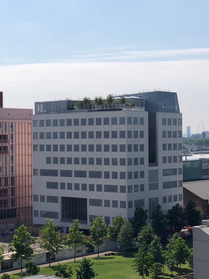 Aga Khan Centre (nearing completion), London