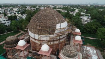 Rahim Khan-i-Khanan's Tomb at Nizamuddin gets its dome marble back