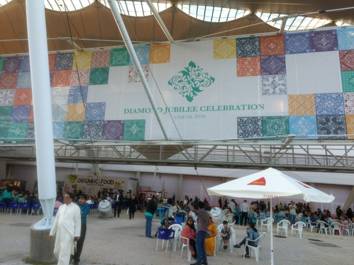 Ismaili Diamond Jubilee Pipe Band in Lisbon