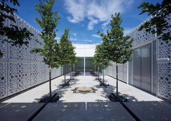 Islamic-inspired Secret garden