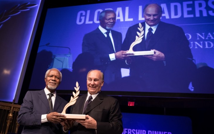 World leaders came to Ghana to pay their last respects to the late United Nations secretary-general Kofi Annan