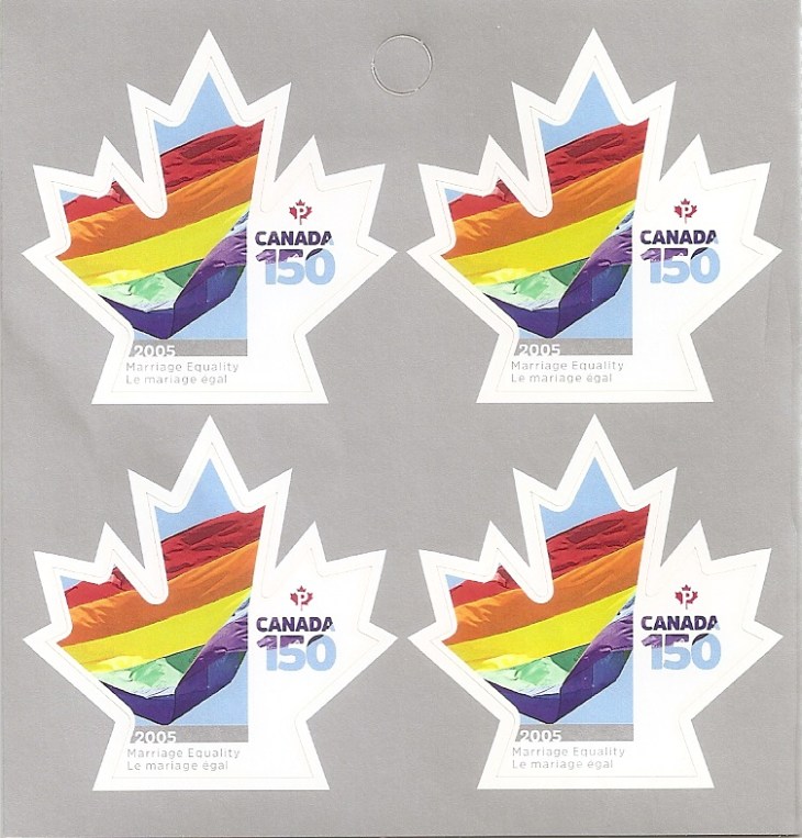 Canada 150 Stamps