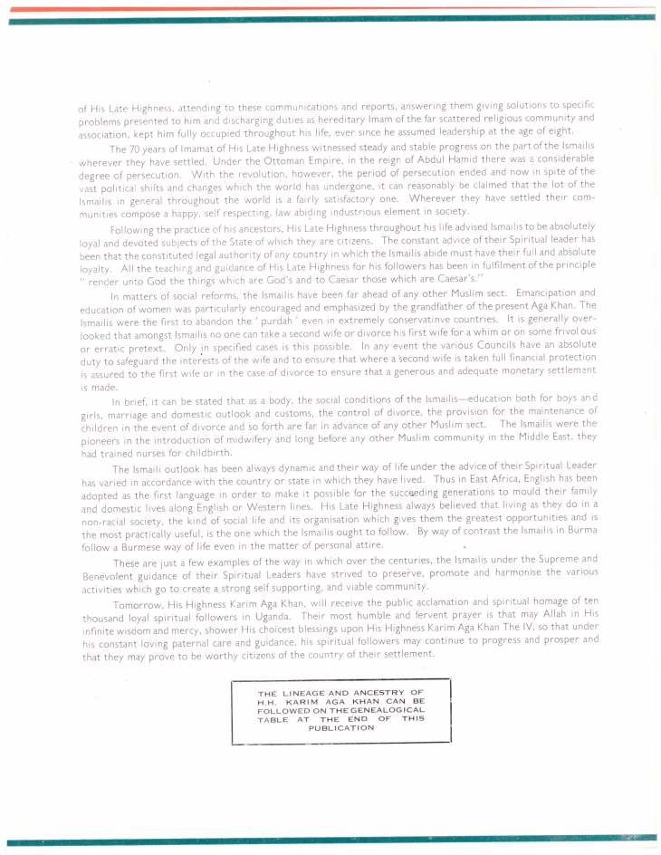 Souvenir of Entrhronement of Mawlana Hazar Imam Uganda Oct 25 1957_Page_17