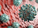 Coronavirus attack in microscopic view. Virus from Wuhan