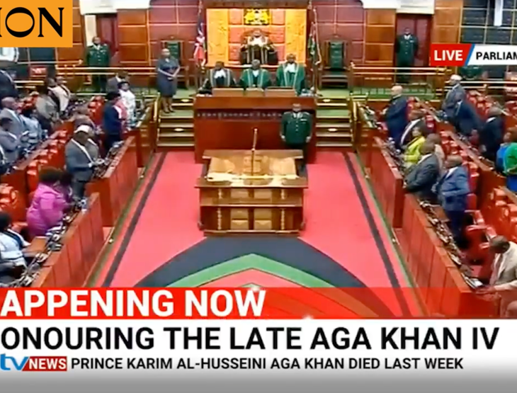 Kenyan MPs Pay Tribute to the Late Aga Khan IV