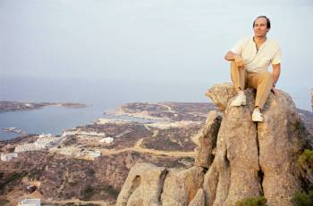  Sardinia, Italy. August 1, 1967: His Highness Prince Karim Aga Khan IV with his Costa Smerelda development in the background. Image credit: Lichfield Archive / Getty Images