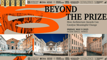 19th Architecture Biennale - Beyond the Prize: Set in Venice, a New Discussion Forum Explores the Meaningful Impact of Architecture Awards. Image credit: Ocean Space, Chiesa di San Lorenzo. Image © Enrico Fiorese