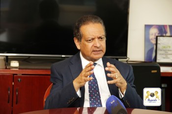 Kampala, Uganda. April 23, 2025: Amin Mawji OBE, AKDN Representative in Uganda expressing his appreciation. Image credit: Buganda UK