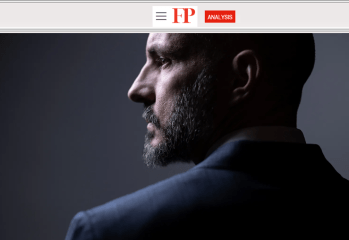 Paris, France. Nov. 10, 2023: His Highness Prince Rahim Aga Khan V the then Prince Rahim Aga Khan at the Paris Peace Forum. Image credit: Joel Saget / AFP via Getty Images